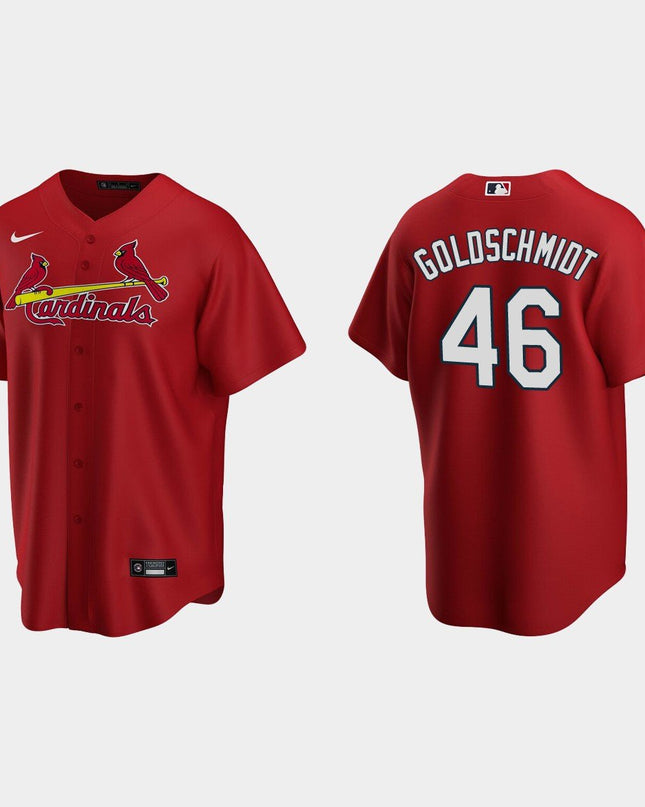Men's St. Louis Cardinals Alternate Jersey - All Stitched ARICAR_KDZ - KINDOZY