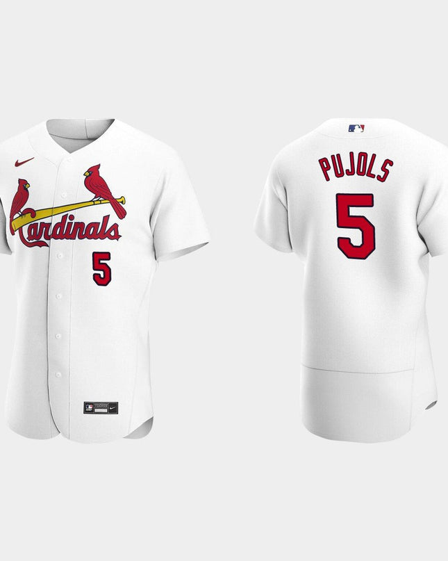 Men's St. Louis Cardinals Home Jersey - All Stitched ARICAR_KDZ - KINDOZY