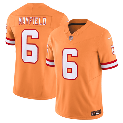 Men's Tampa Bay Buccaneers Throwback Limited Jersey - All Stitched TBBUC_KDZ - KINDOZY