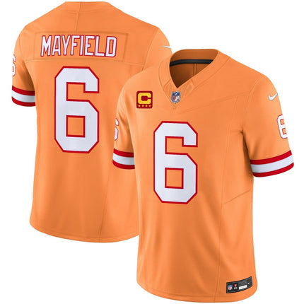 Men's Tampa Bay Buccaneers Throwback Vapor Limited Jersey V2 - All Stitched TBBUC_KDZ - KINDOZY