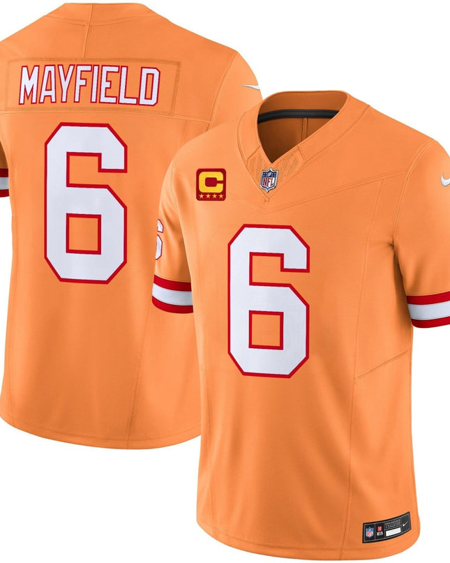 Men's Tampa Bay Buccaneers Throwback Vapor Limited Jersey V2 - All Stitched TBBUC_KDZ - KINDOZY