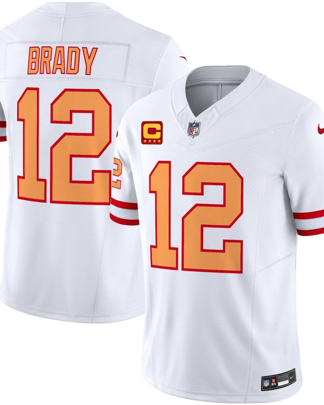 Men's Tampa Bay Buccaneers Throwback Vapor Limited Jersey V2 - All Stitched TBBUC_KDZ - KINDOZY
