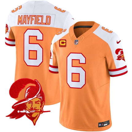 Men's Tampa Bay Buccaneers Throwback Vapor Limited Jersey V2 - All Stitched TBBUC_KDZ - KINDOZY