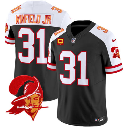 Men's Tampa Bay Buccaneers Throwback Vapor Limited Jersey V2 - All Stitched TBBUC_KDZ - KINDOZY