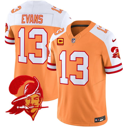 Men's Tampa Bay Buccaneers Throwback Vapor Limited Jersey V2 - All Stitched TBBUC_KDZ - KINDOZY