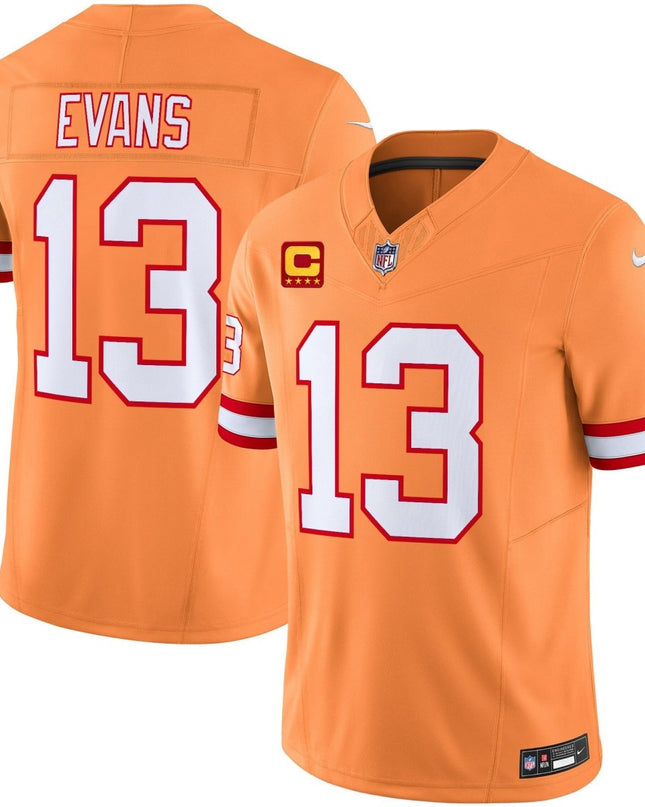 Men's Tampa Bay Buccaneers Throwback Vapor Limited Jersey V2 - All Stitched TBBUC_KDZ - KINDOZY