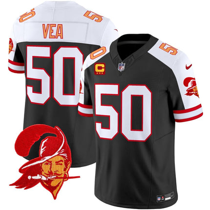 Men's Tampa Bay Buccaneers Throwback Vapor Limited Jersey V2 - All Stitched TBBUC_KDZ - KINDOZY