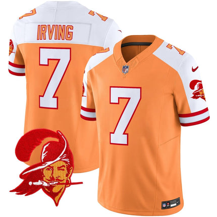 Men's Tampa Bay Buccaneers Throwback Vapor Limited Jersey V2 - All Stitched TBBUC_KDZ - KINDOZY