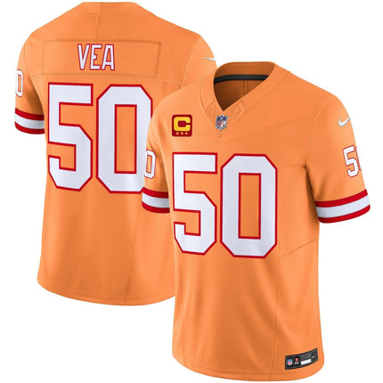 Men's Tampa Bay Buccaneers Throwback Vapor Limited Jersey V2 - All Stitched TBBUC_KDZ - KINDOZY