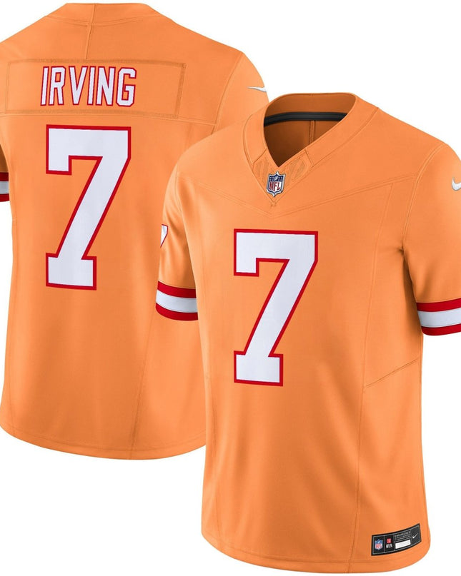 Men's Tampa Bay Buccaneers Throwback Vapor Limited Jersey V2 - All Stitched TBBUC_KDZ - KINDOZY
