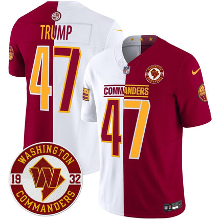 Men's Washington Commanders 2024 Vapor Limited Jersey - Est. 1932 Patch - All Stitched WASCOM_KDZ - KINDOZY