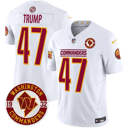 Men's Washington Commanders 2024 Vapor Limited Jersey - Est. 1932 Patch - All Stitched WASCOM_KDZ - KINDOZY