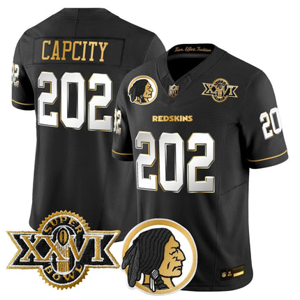 Men's Washington Redskins Throwback 1992 Super Bowl XXVI Patch Gold Vapor Limited Jersey - All Stitched - KINDOZY