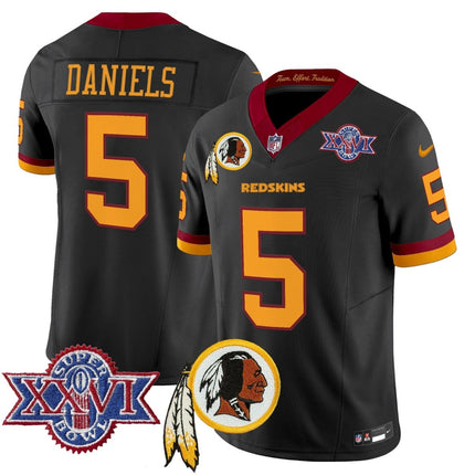 Men's Washington Redskins Throwback 1992 Super Bowl XXVI Patch Vapor Limited Jersey V3 - All Stitched - KINDOZY
