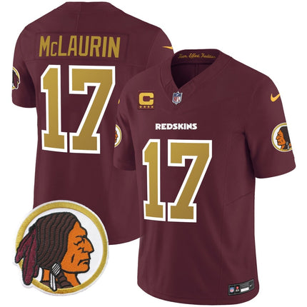 Men's Washington Redskins Throwback Vapor Limited Jersey - All Stitched - KINDOZY