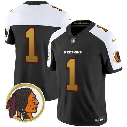 Men's Washington Redskins Throwback Vapor Limited Jersey - All Stitched - KINDOZY