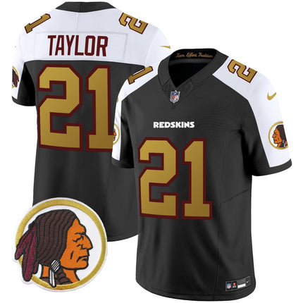 Men's Washington Redskins Throwback Vapor Limited Jersey - All Stitched - KINDOZY