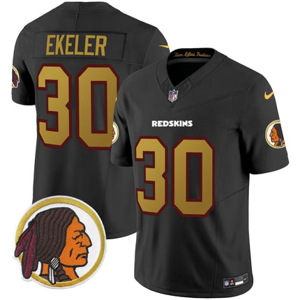 Men's Washington Redskins Throwback Vapor Limited Jersey - All Stitched - KINDOZY