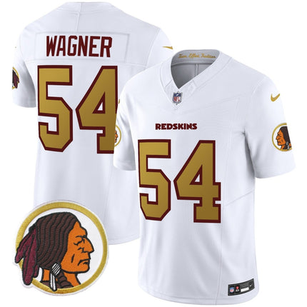Men's Washington Redskins Throwback Vapor Limited Jersey - All Stitched - KINDOZY