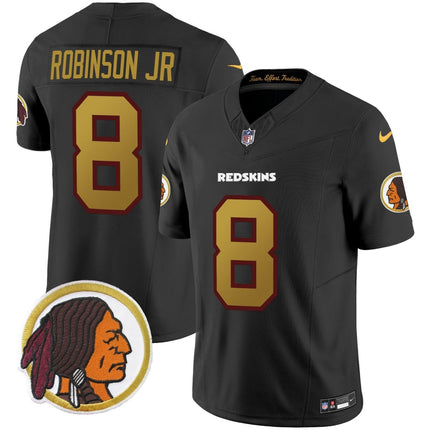 Men's Washington Redskins Throwback Vapor Limited Jersey - All Stitched - KINDOZY