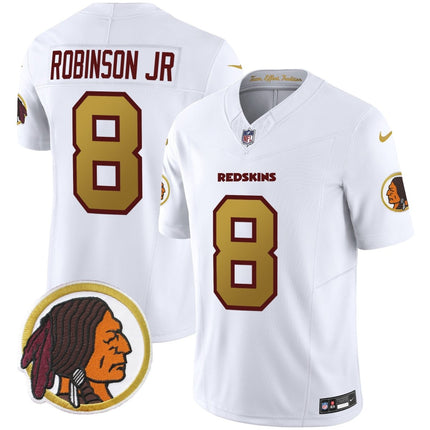 Men's Washington Redskins Throwback Vapor Limited Jersey - All Stitched - KINDOZY