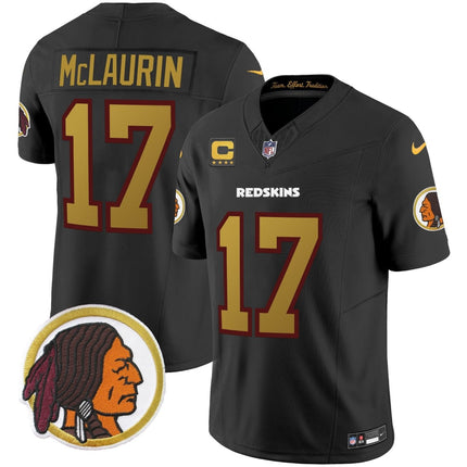 Men's Washington Redskins Throwback Vapor Limited Jersey - All Stitched - KINDOZY