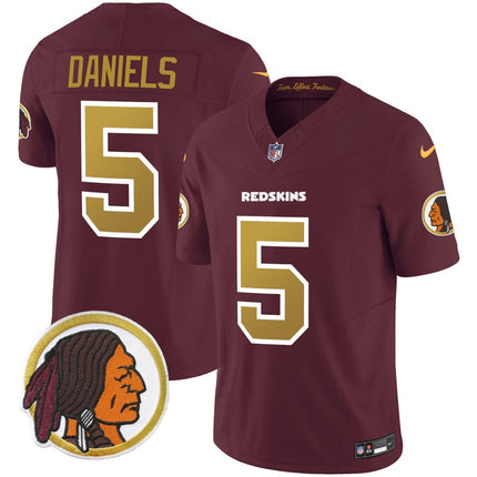 Men's Washington Redskins Throwback Vapor Limited Jersey - All Stitched - KINDOZY