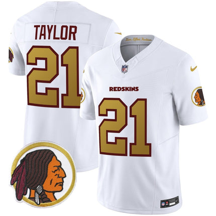 Men's Washington Redskins Throwback Vapor Limited Jersey - All Stitched - KINDOZY