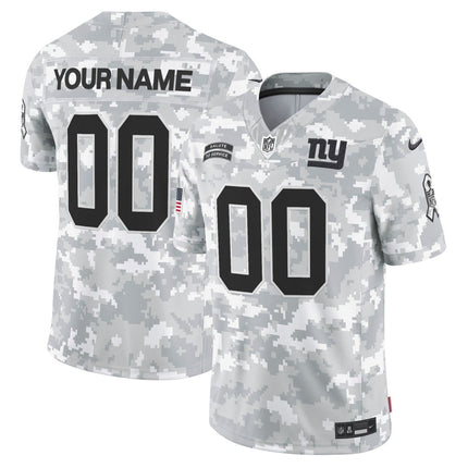 New York Giants 2024 Salute to Service Vapor Limited Custom Jersey - Arctic Camo - All Stitched NYG_KDZ - KINDOZY