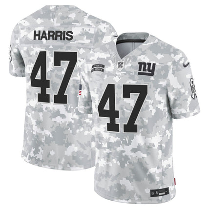New York Giants 2024 Salute to Service Vapor Limited Jersey - Arctic Camo - All stitched NYG_KDZ - KINDOZY