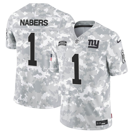 New York Giants 2024 Salute to Service Vapor Limited Jersey - Arctic Camo - All stitched NYG_KDZ - KINDOZY