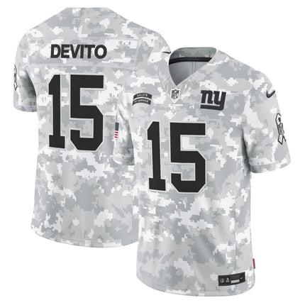 New York Giants 2024 Salute to Service Vapor Limited Jersey - Arctic Camo - All stitched NYG_KDZ - KINDOZY