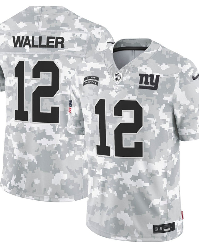 New York Giants 2024 Salute to Service Vapor Limited Jersey - Arctic Camo - All stitched NYG_KDZ - KINDOZY