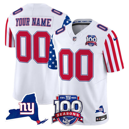 New York Giants American Style Vapor Limited Custom Jersey - All Stitched NYG_KDZ - KINDOZY