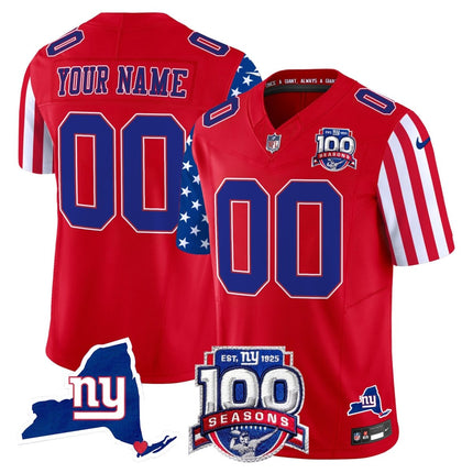 New York Giants American Style Vapor Limited Custom Jersey - All Stitched NYG_KDZ - KINDOZY
