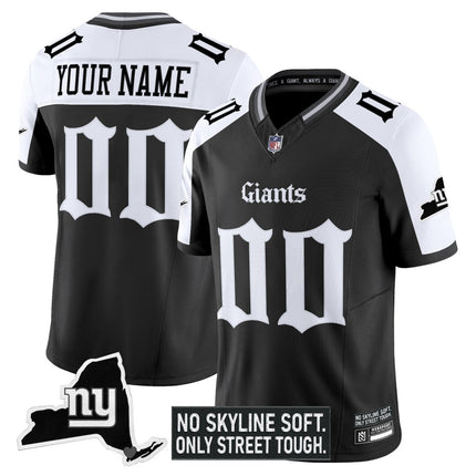 New York Giants 'Gothic Gotham Edition' Vapor Limited Custom Jersey - All Stitched NYG_KDZ - KINDOZY