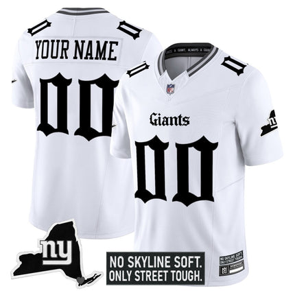 New York Giants 'Gothic Gotham Edition' Vapor Limited Custom Jersey - All Stitched NYG_KDZ - KINDOZY