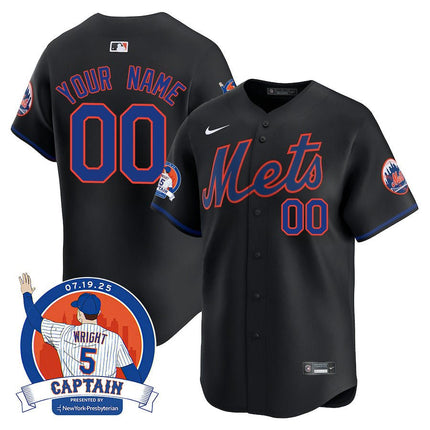 New York Mets David Wright "Mets Legend" Custom Jersey - All Stitched - KINDOZY