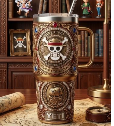 One Piece Tumbler with Lid and Handle - KINDOZY