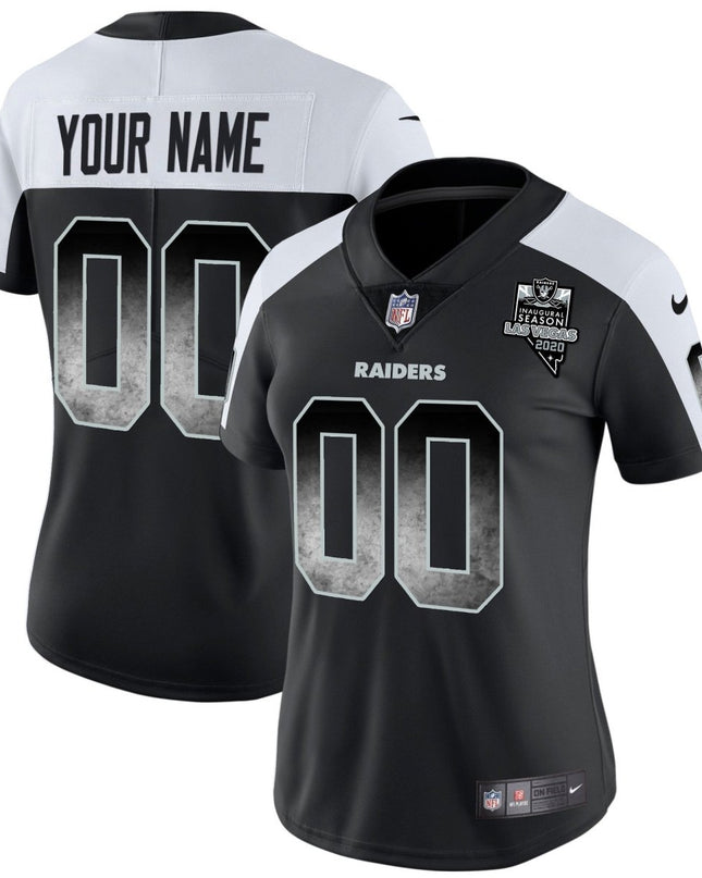 Raiders Arch Smoke Vapor Custom Jersey - All Stitched LVRAI_KDZ - KINDOZY