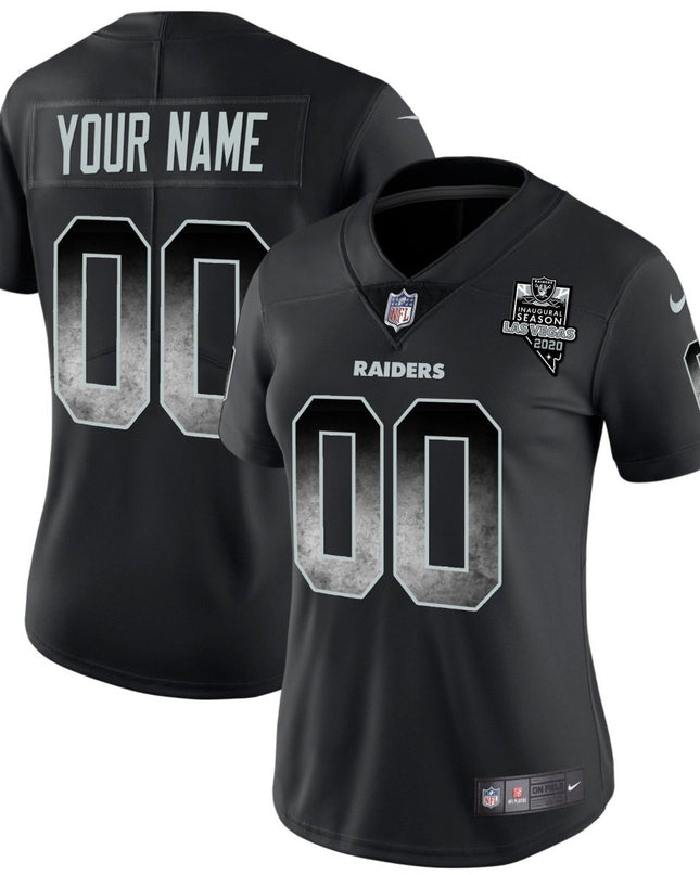 Raiders Arch Smoke Vapor Custom Jersey - All Stitched LVRAI_KDZ - KINDOZY