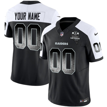Raiders Arch Smoke Vapor Custom Jersey - All Stitched LVRAI_KDZ - KINDOZY
