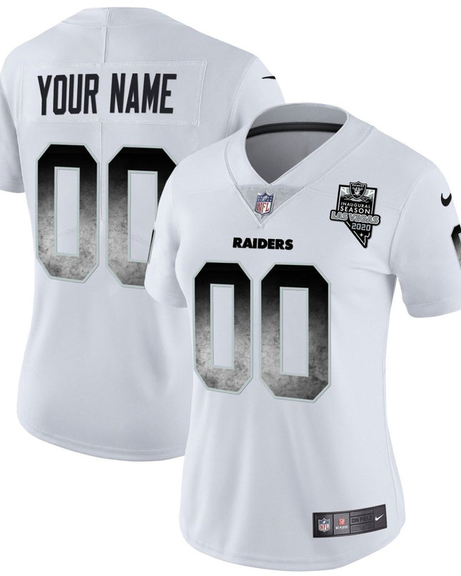 Raiders Arch Smoke Vapor Custom Jersey - All Stitched LVRAI_KDZ - KINDOZY