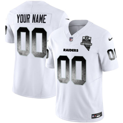 Raiders Arch Smoke Vapor Custom Jersey - All Stitched LVRAI_KDZ - KINDOZY