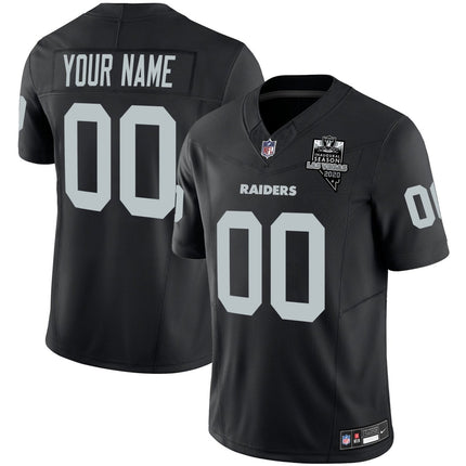 Raiders Vapor Limited Custom Jersey - All Stitched LVRAI_KDZ - KINDOZY