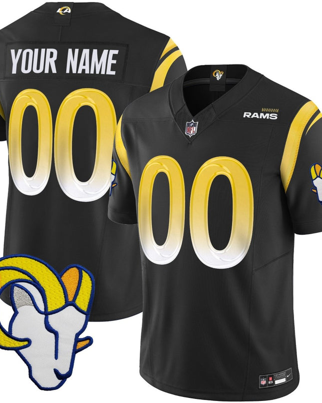 Rams Vapor Limited Custom Jersey V2 - All Stitched LAR_KDZ - KINDOZY