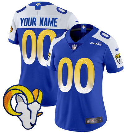 Rams Vapor Limited Custom Jersey V2 - All Stitched LAR_KDZ - KINDOZY