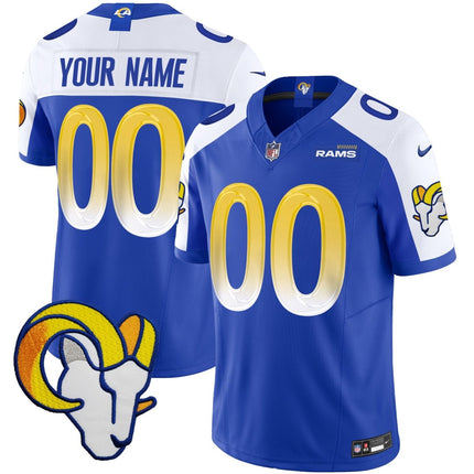 Rams Vapor Limited Custom Jersey V2 - All Stitched LAR_KDZ - KINDOZY