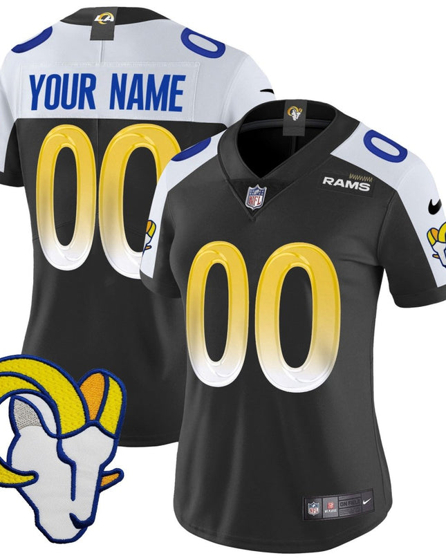 Rams Vapor Limited Custom Jersey V2 - All Stitched LAR_KDZ - KINDOZY