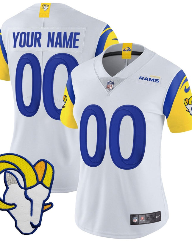 Rams Vapor Limited Custom Jersey V2 - All Stitched LAR_KDZ - KINDOZY